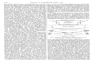 Eine Buchseite mit einer Zeichnung eines Mannes im Anzug und Krawatte mit ernstem Gesichtsausdruck, der Text "Theater in Deutscherland" und ein Theaterdiagramm im Hintergrund.